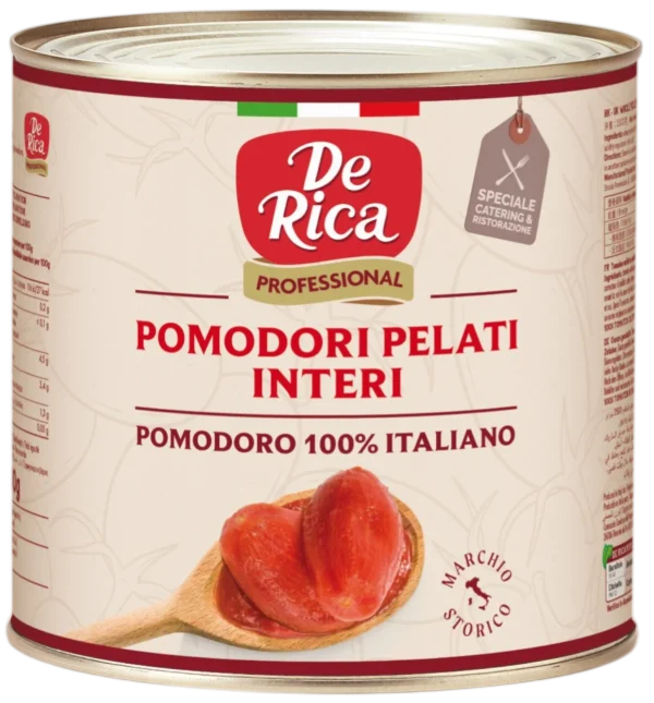 Очищені цілі помідори Pelati De Rica