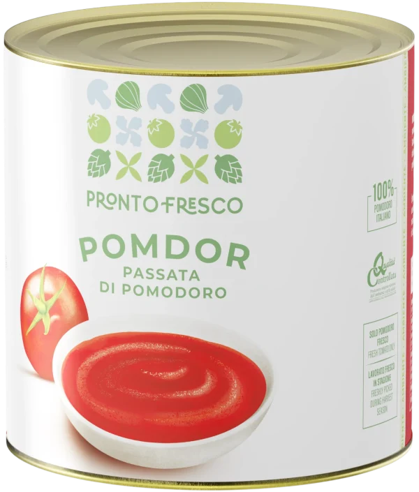 Кремове томатне пюре Pomdor Passata