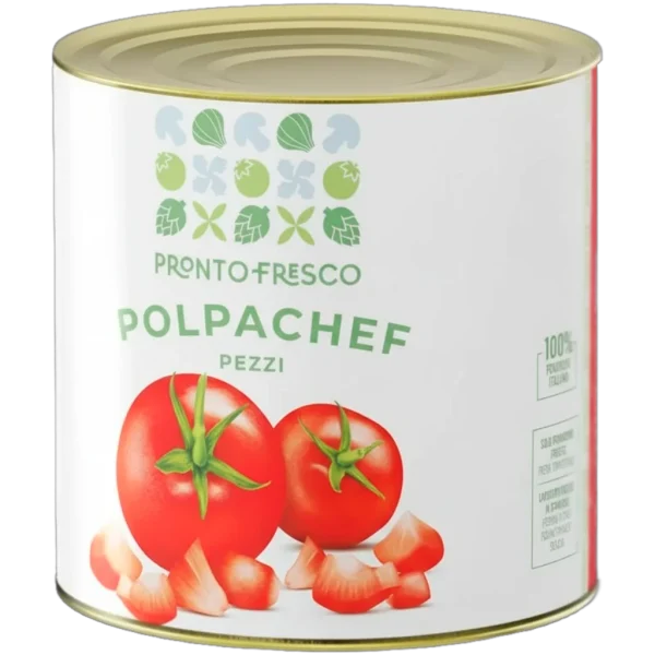 Подрібнена томатна пульпа Polpachef Pezzi