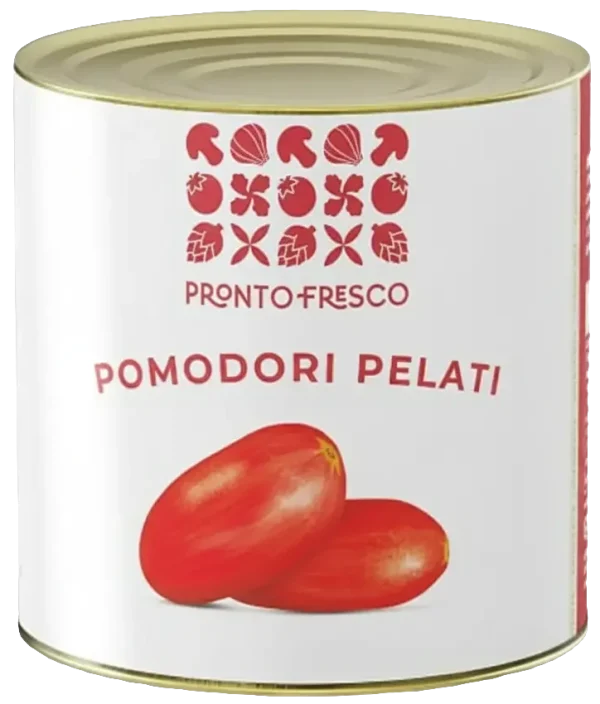 Очищені цілі помідори Pomodori Pelati